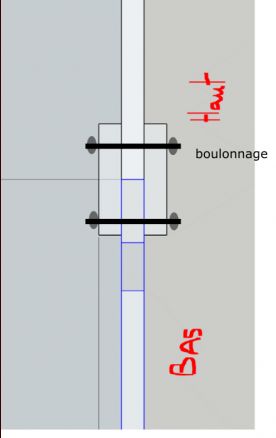 vue en coupe assemblage