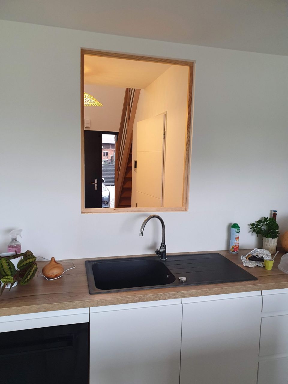 Vue depuis la cuisine