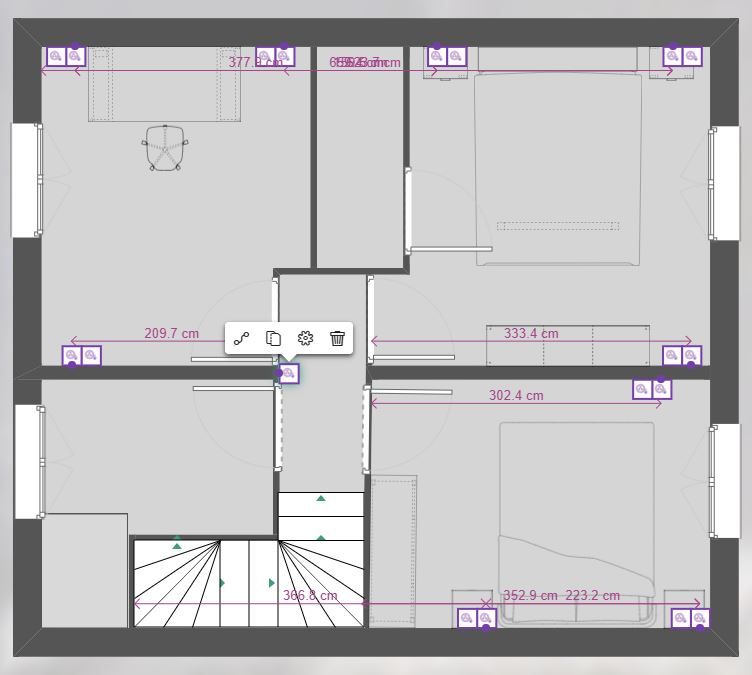 Plan prises Electriques 2eme Etage