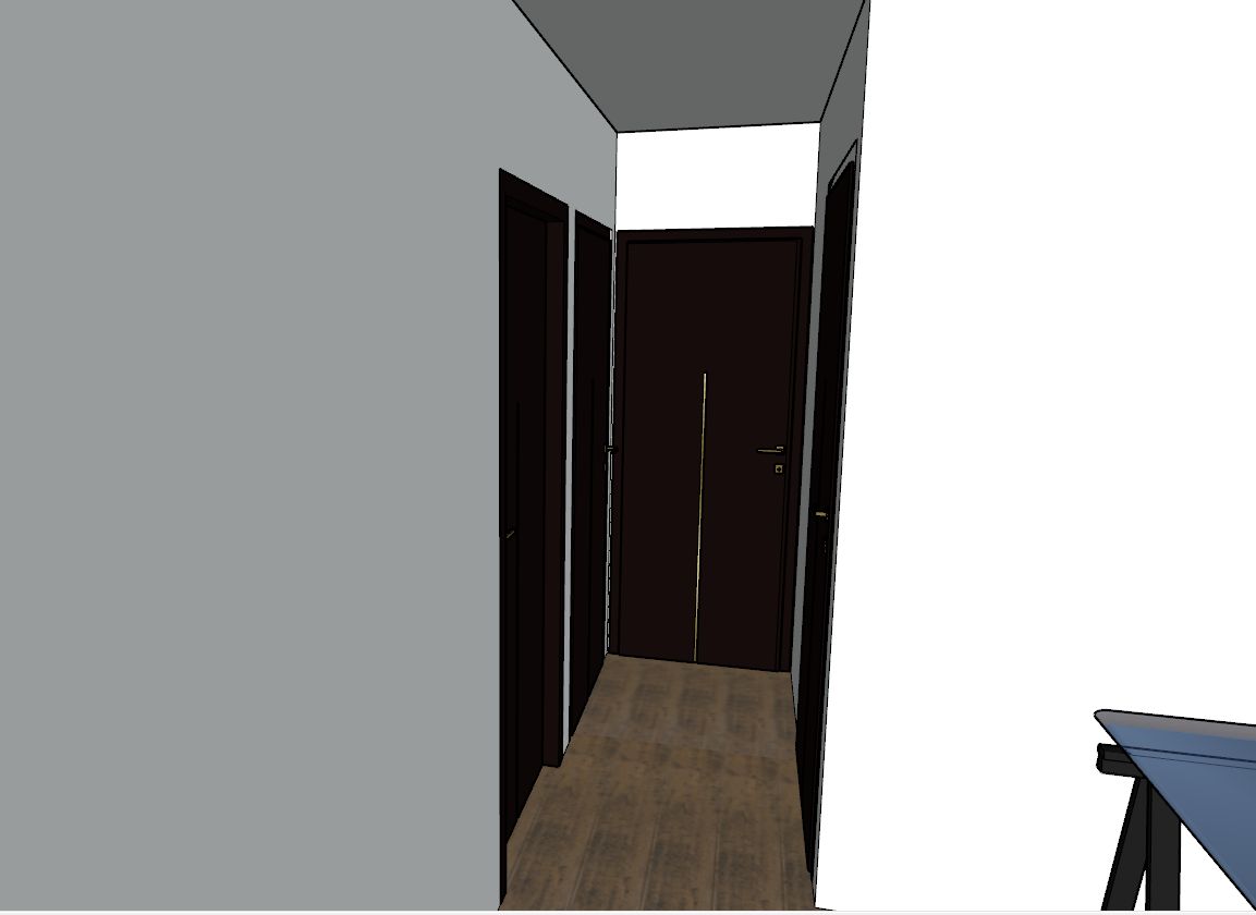 test portes intérieures étage