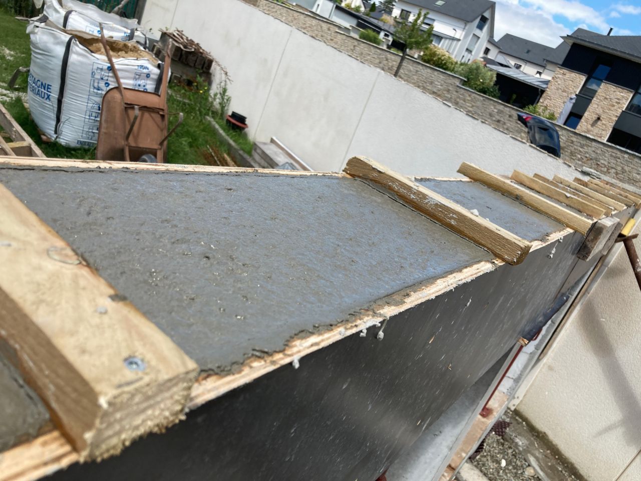 Coulage linteau