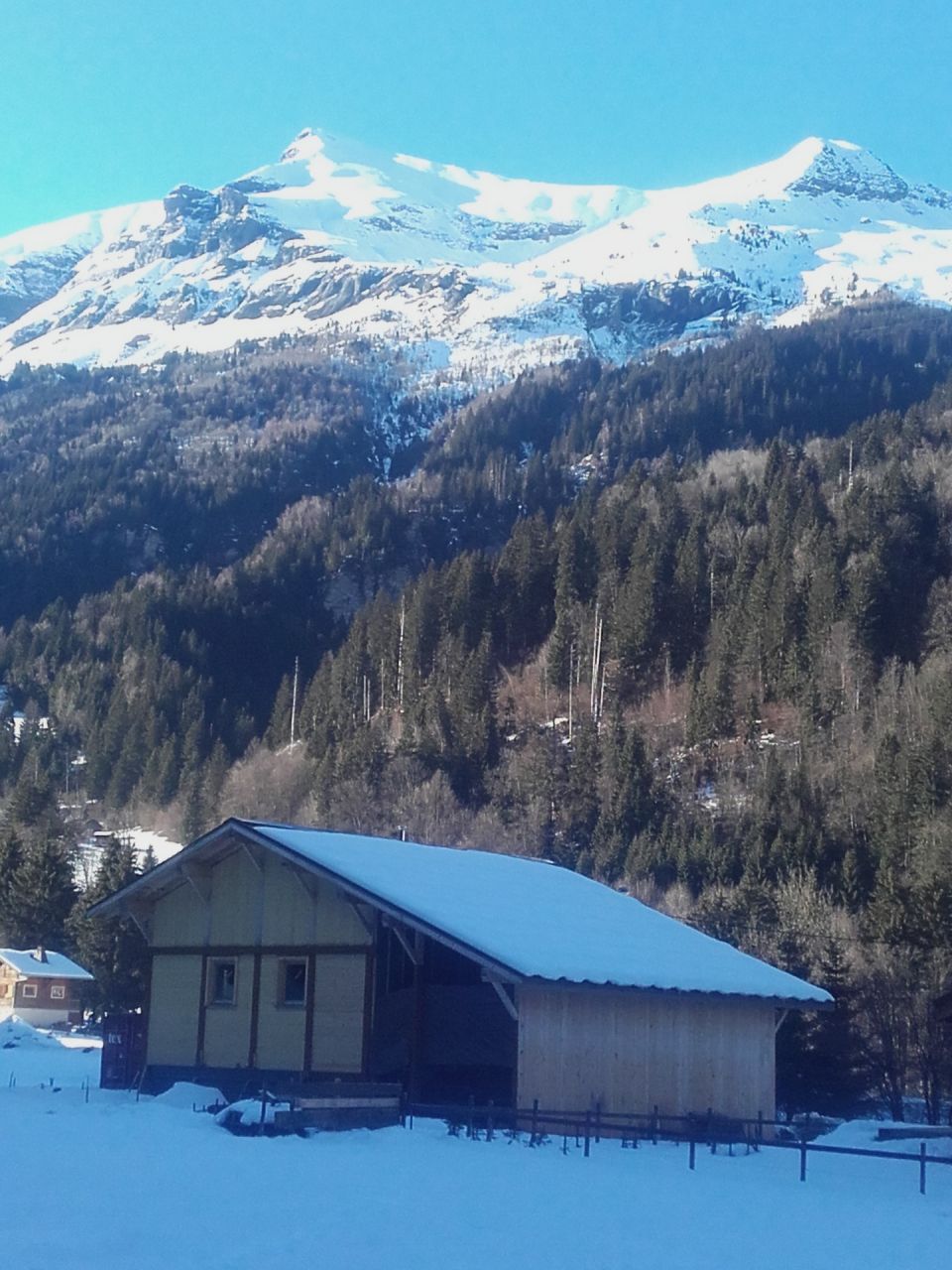 La Bistorte : paysage d'hiver