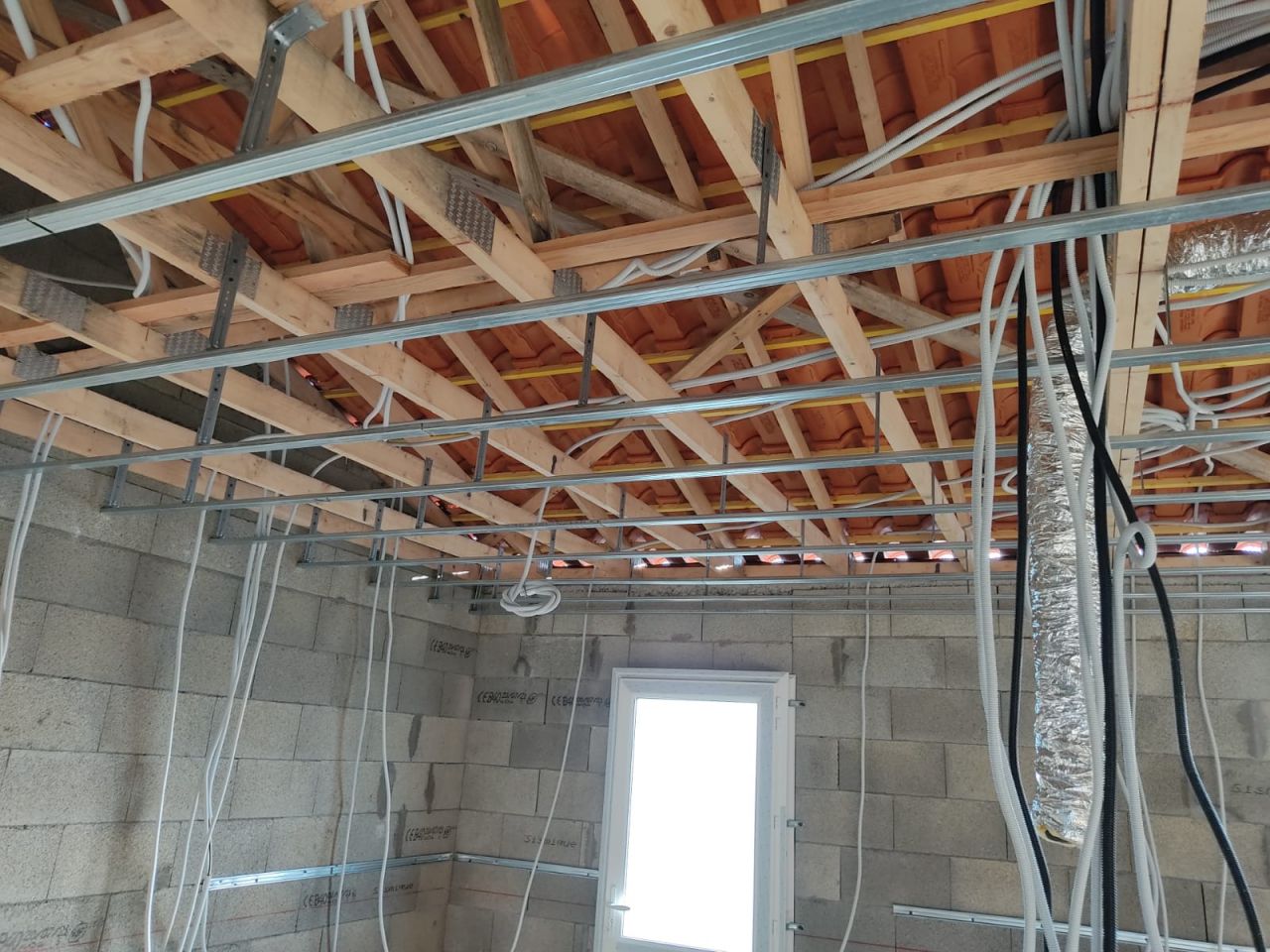 Rails plafond