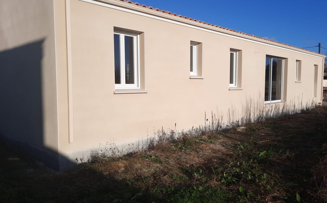 Crépi façade arrière