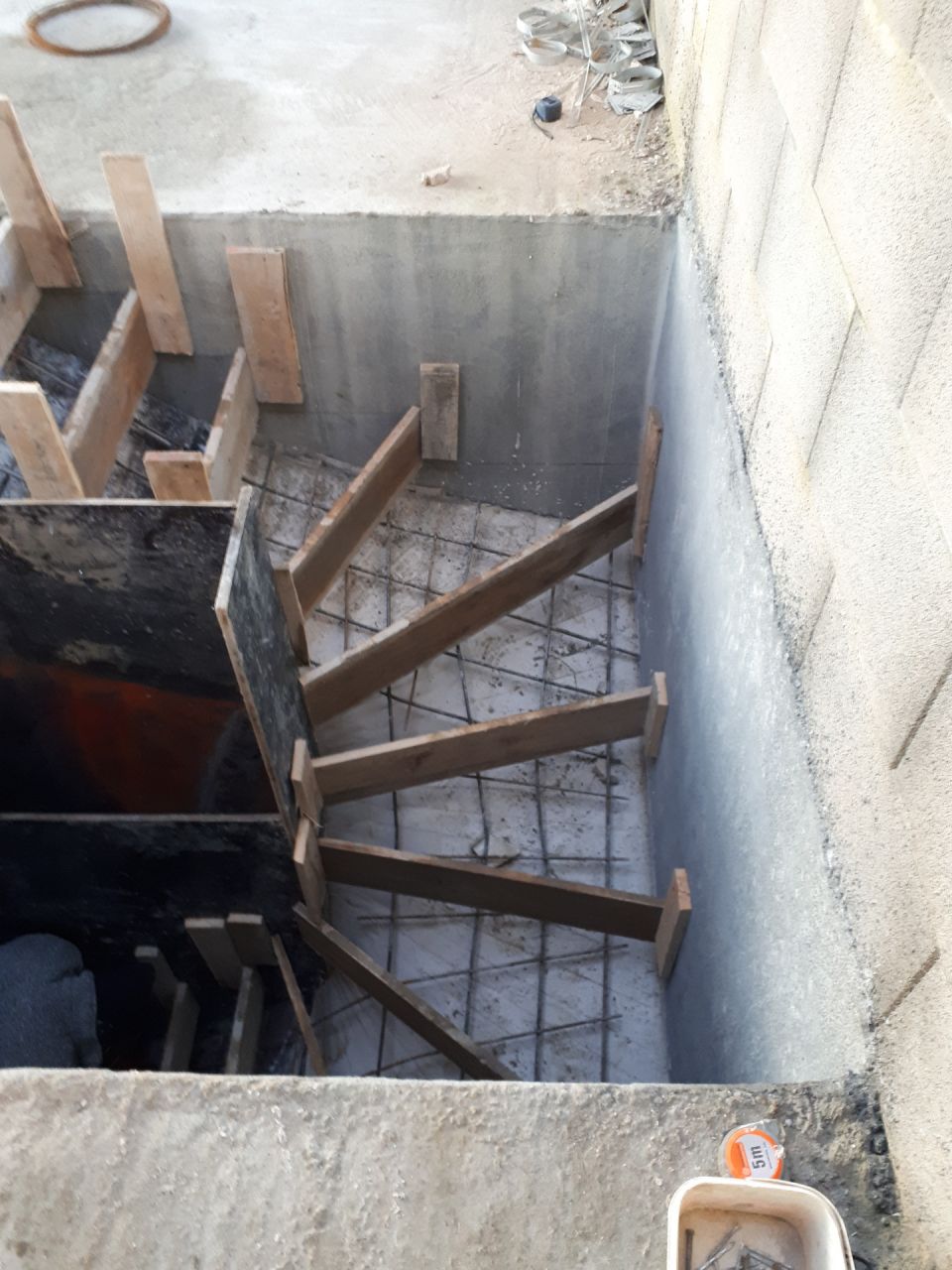 Escalier en béton