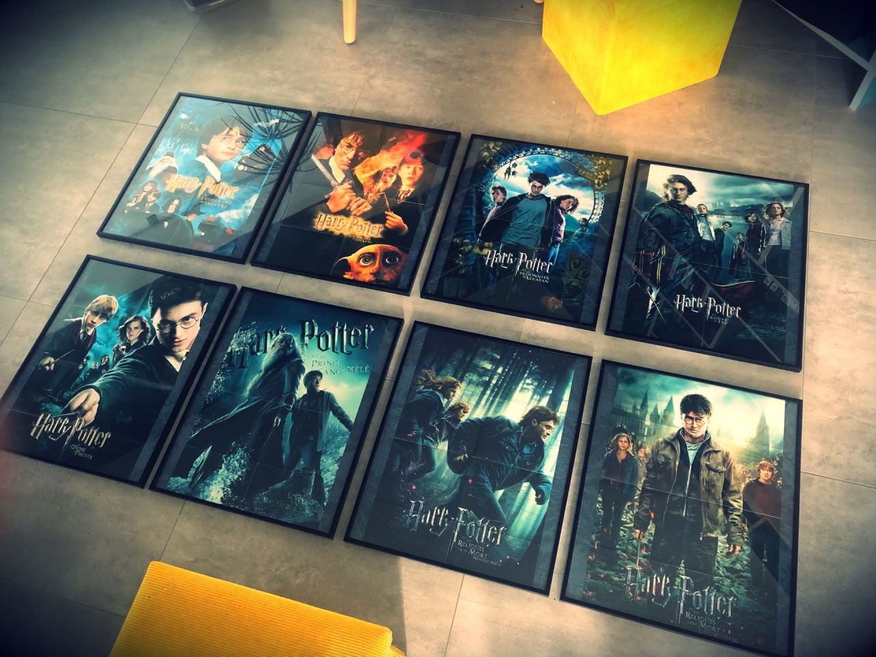 Bibliothèque cadre Harry Potter