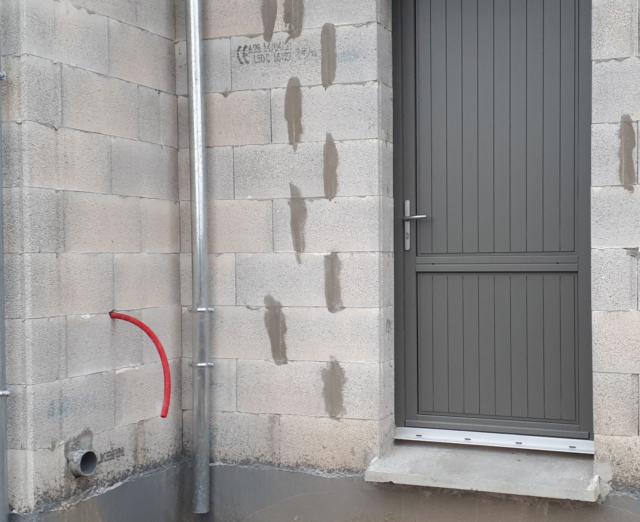 Robinet extérieur côté Est