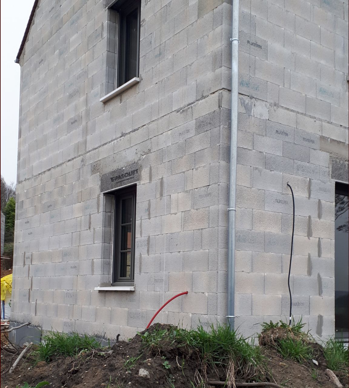 Robinet extérieur côté Ouest