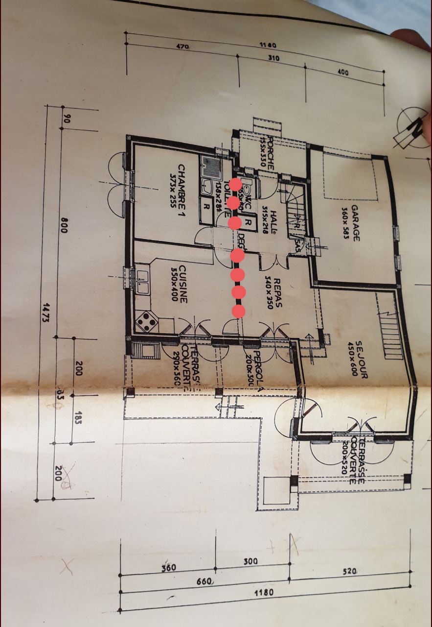 Plan rez de chausse