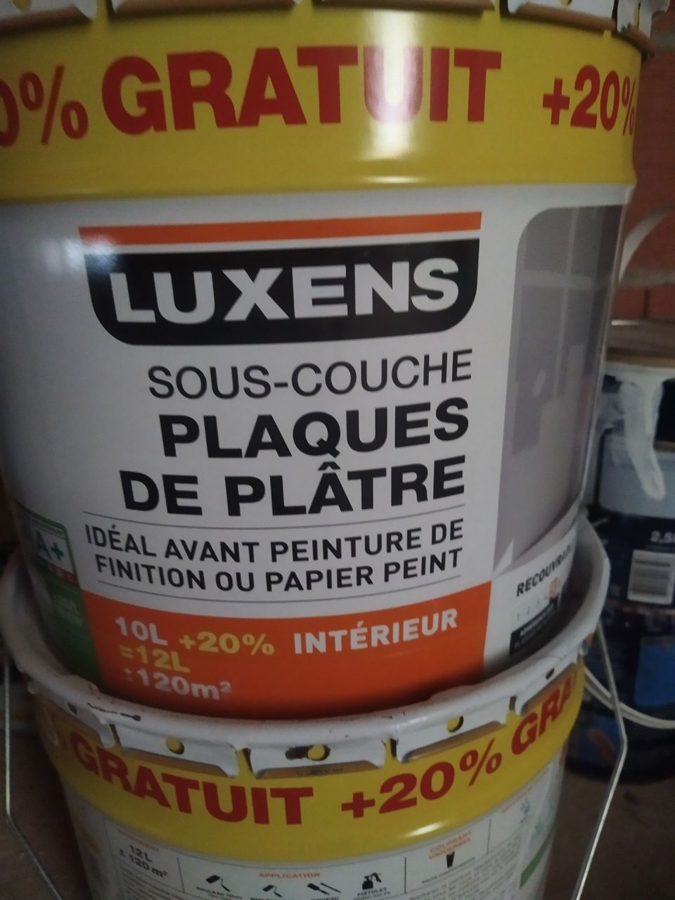 Sous-Couche de chez leroy merlin pour toutes les pièces non humides