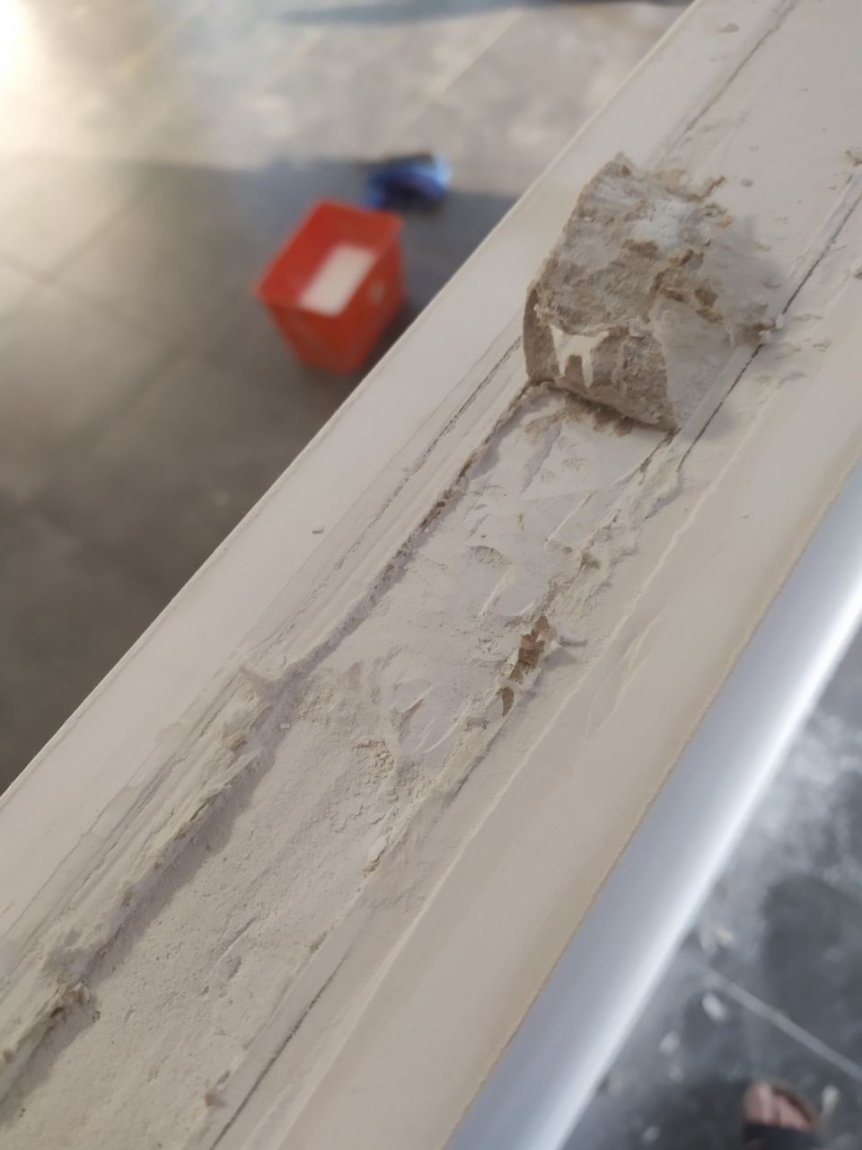 Installation de la verrière