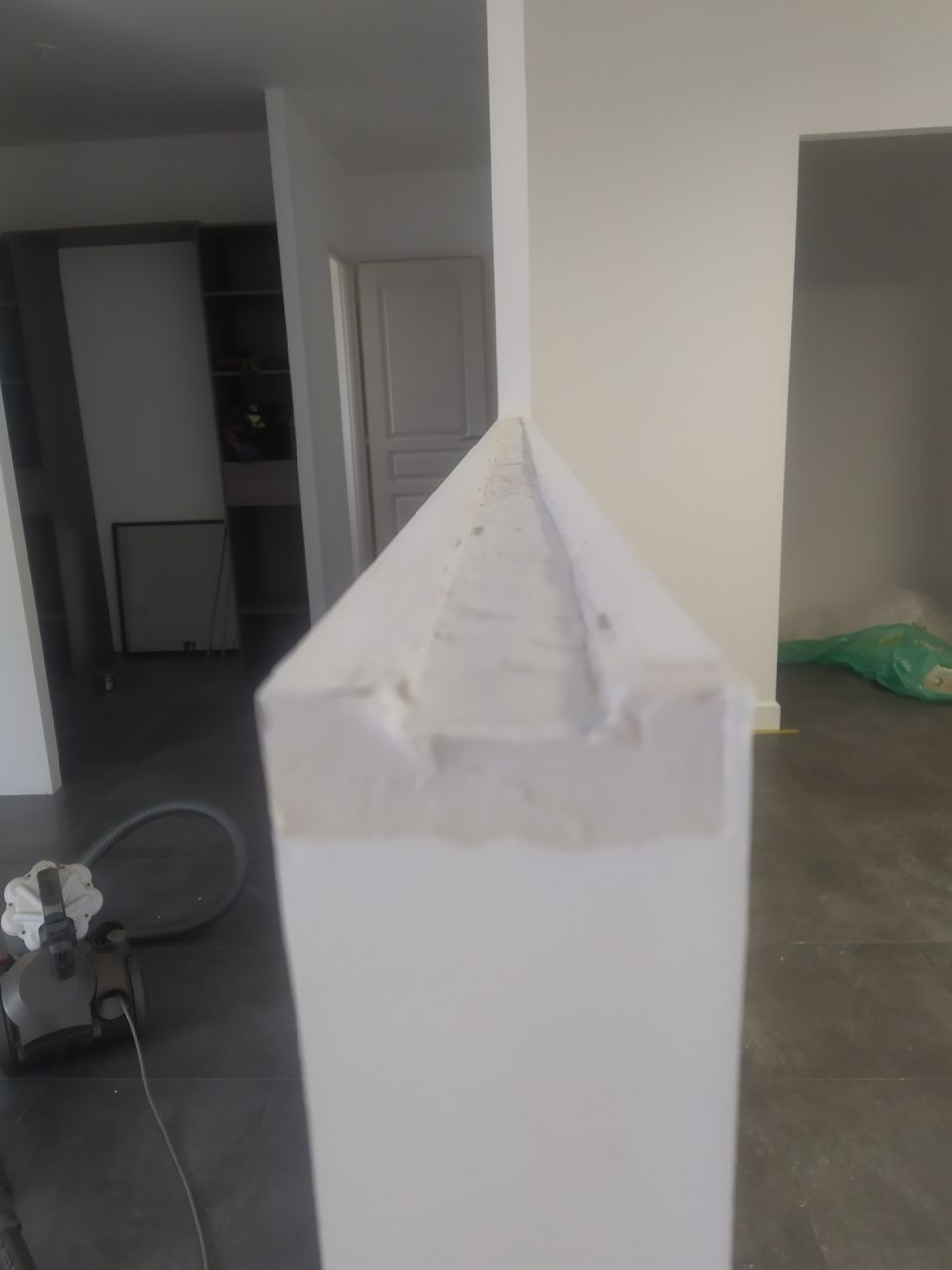Installation de la verrière
