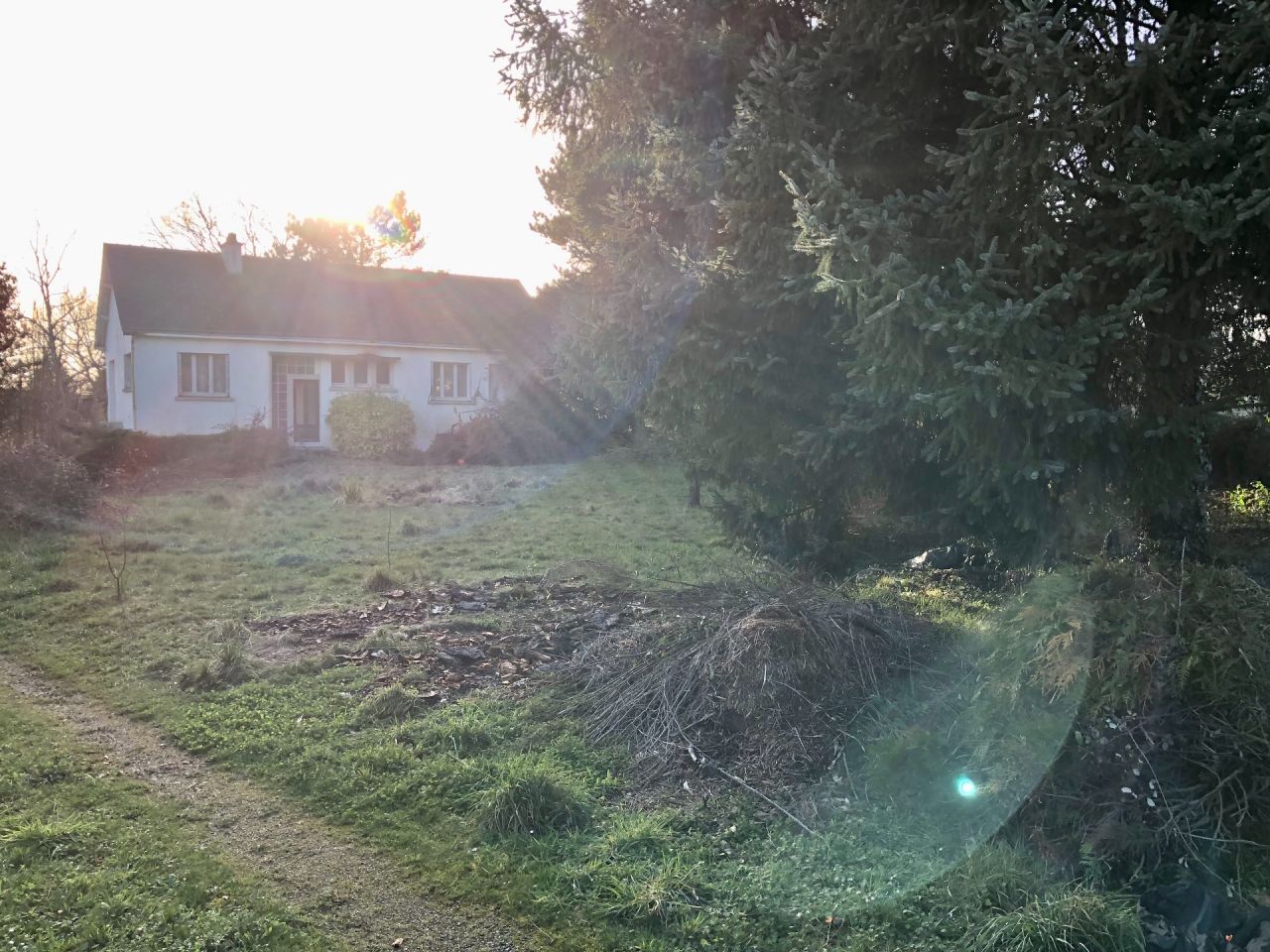 Enfin propritaire du terrain