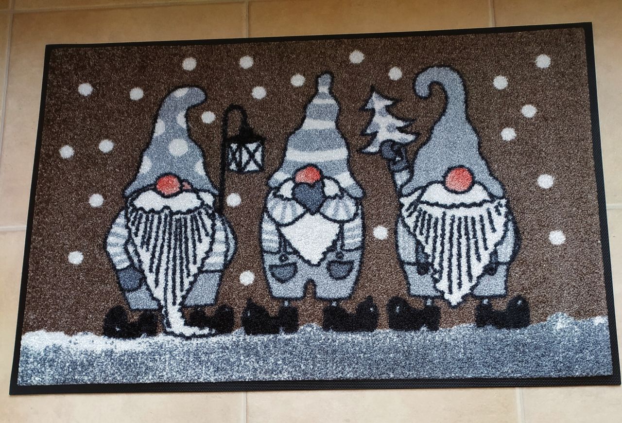 Paillasson / tapis de bain : Pères Noel Islandais