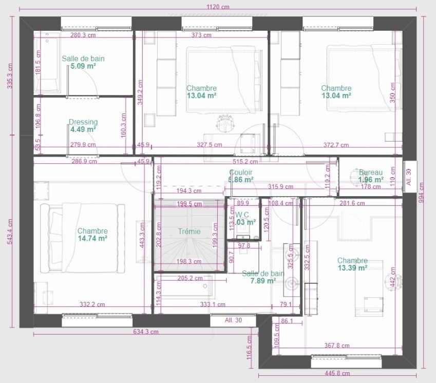 etage nouvelle version d�croch� droit