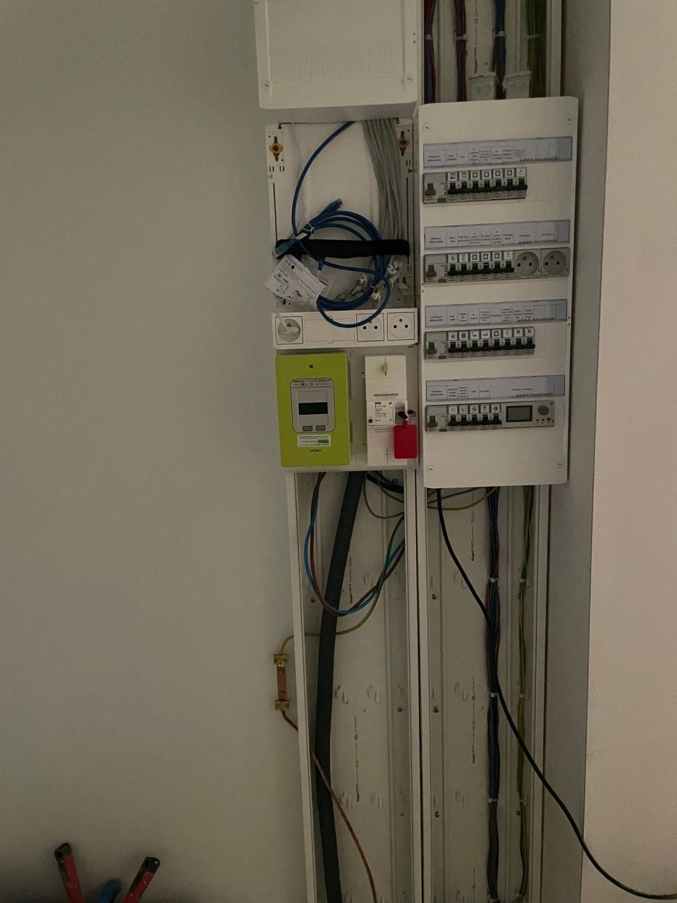 Pose du compteur Linky