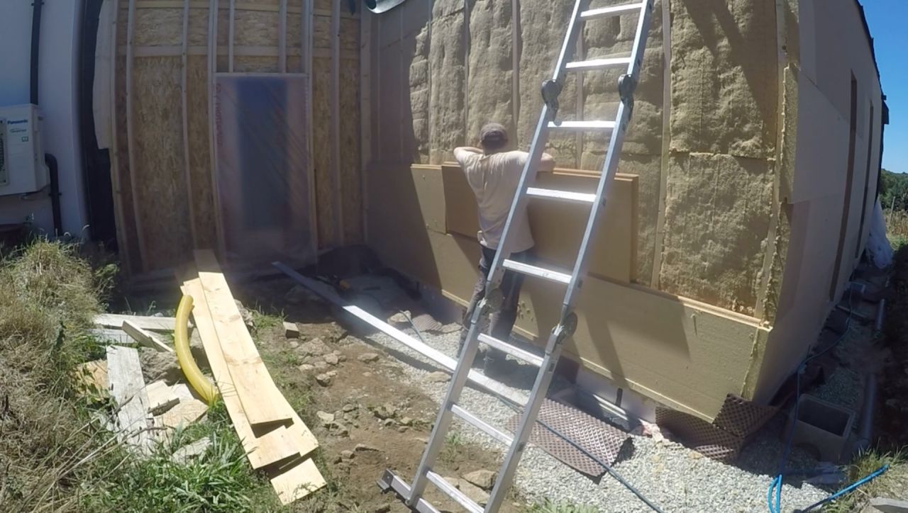 Isolation ITE fibre de bois