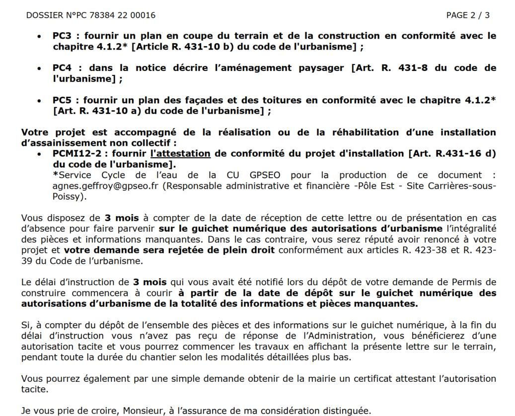 courrier d'incomplet mairie 2