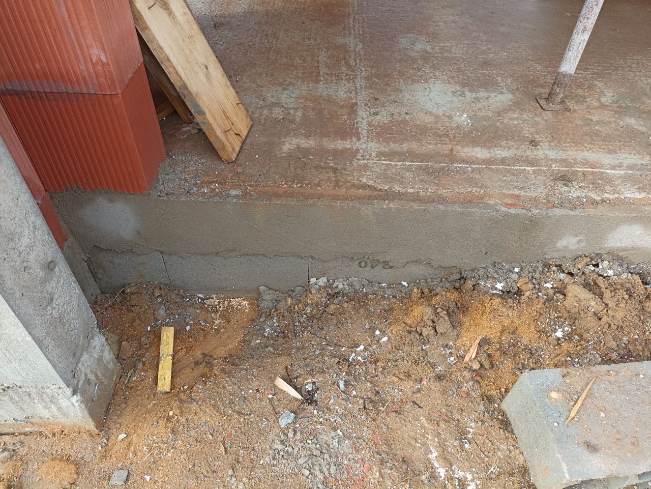 Entrée du garage
