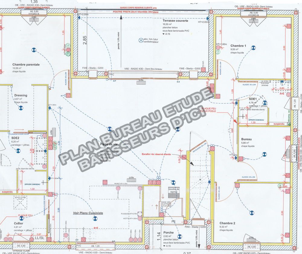 Plan aprs retour bureau d'tude