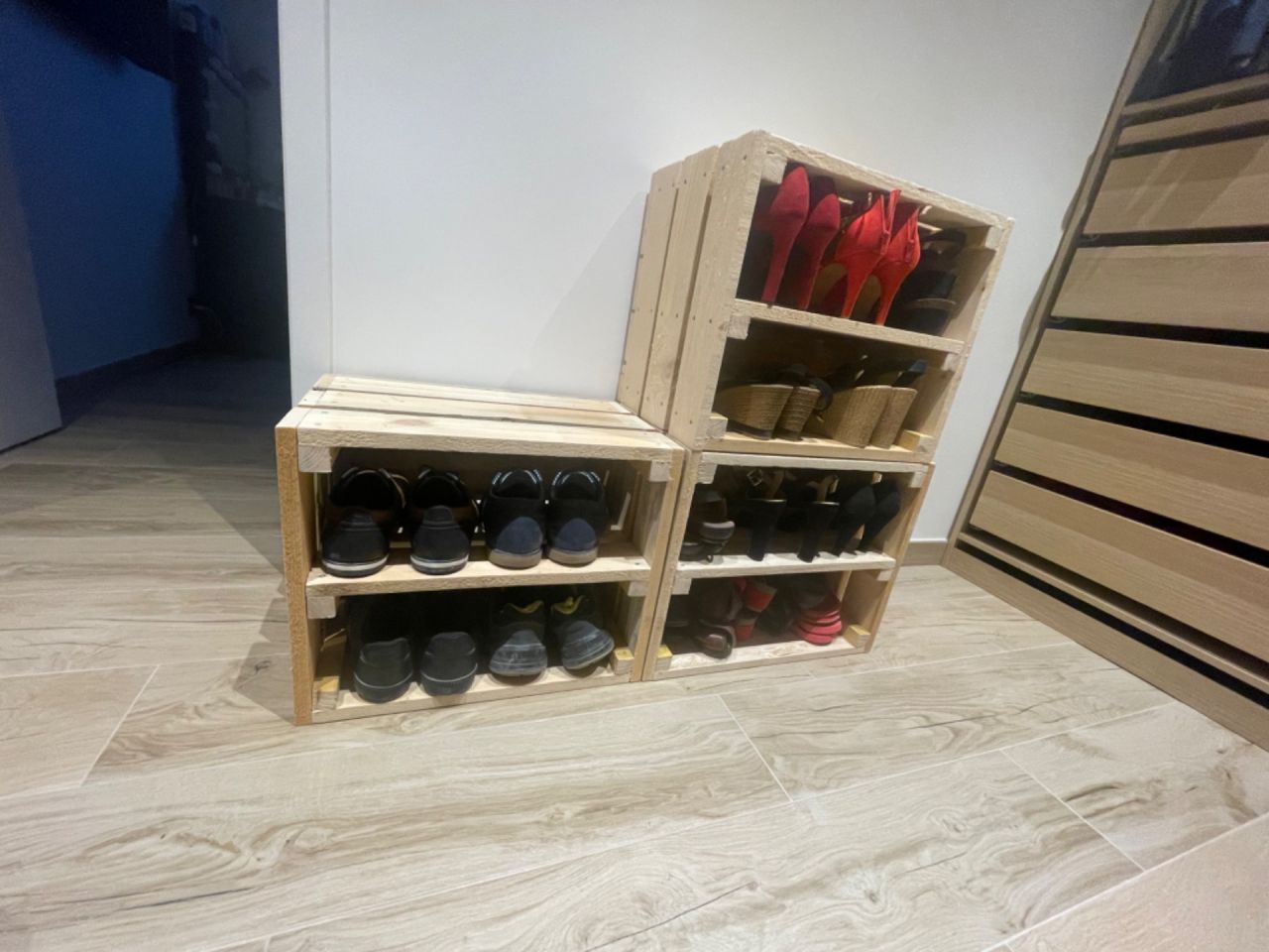 Caisse à chaussures