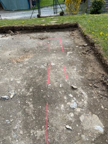 Suppression terrasse bois et installation dalle béton