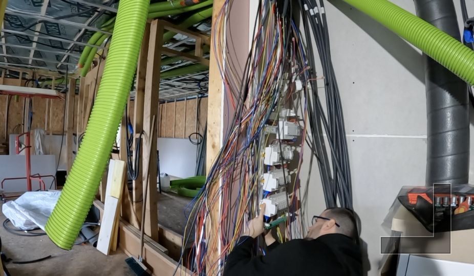 Cablage tableau électricité