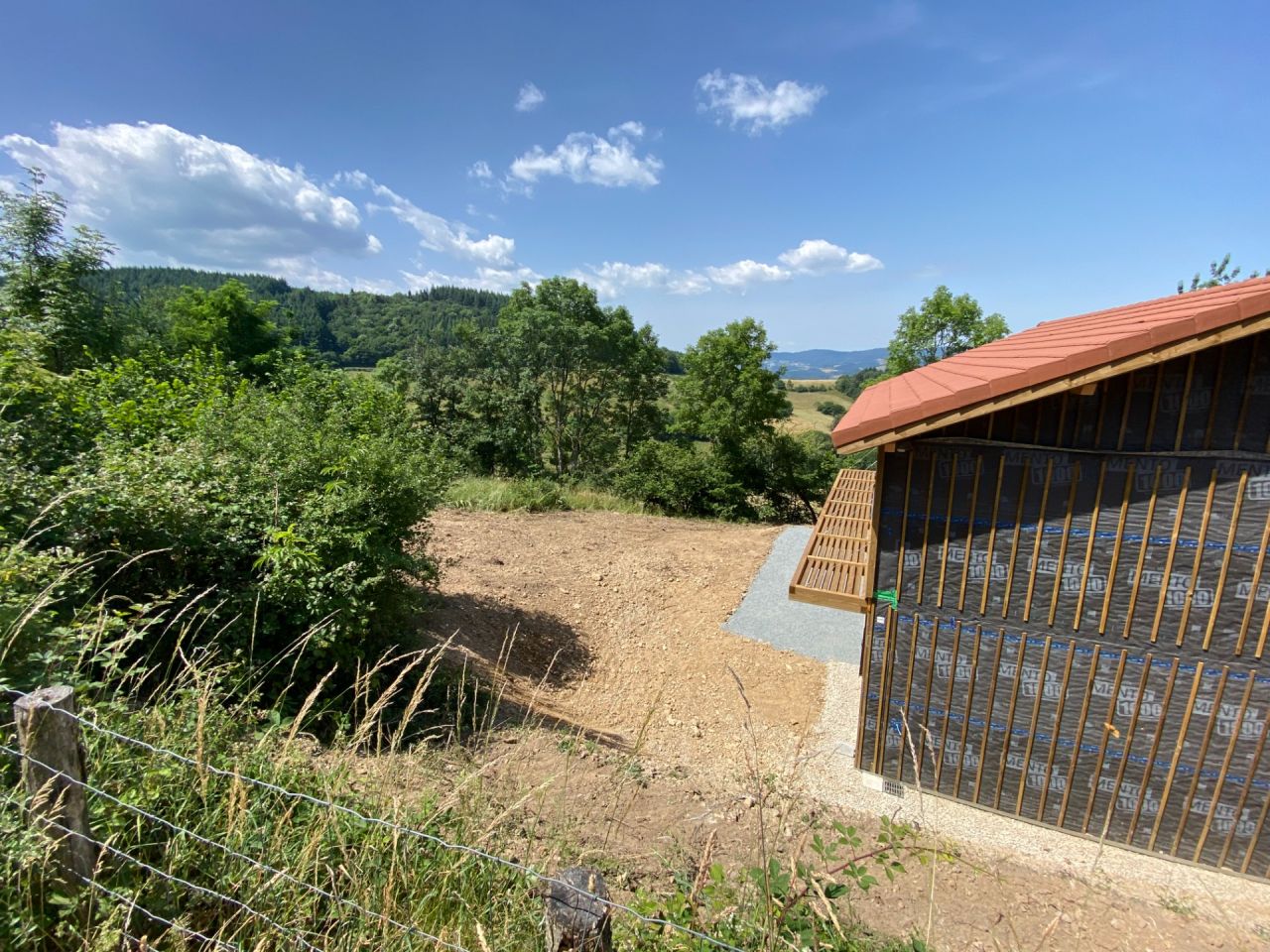 Terrassement terminé !