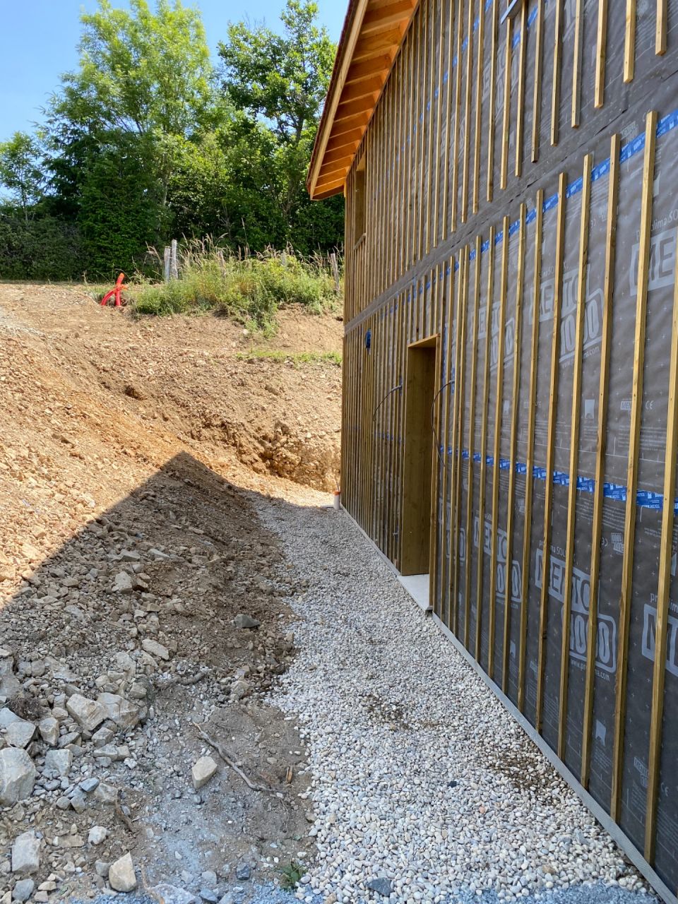 Terrassement terminé !