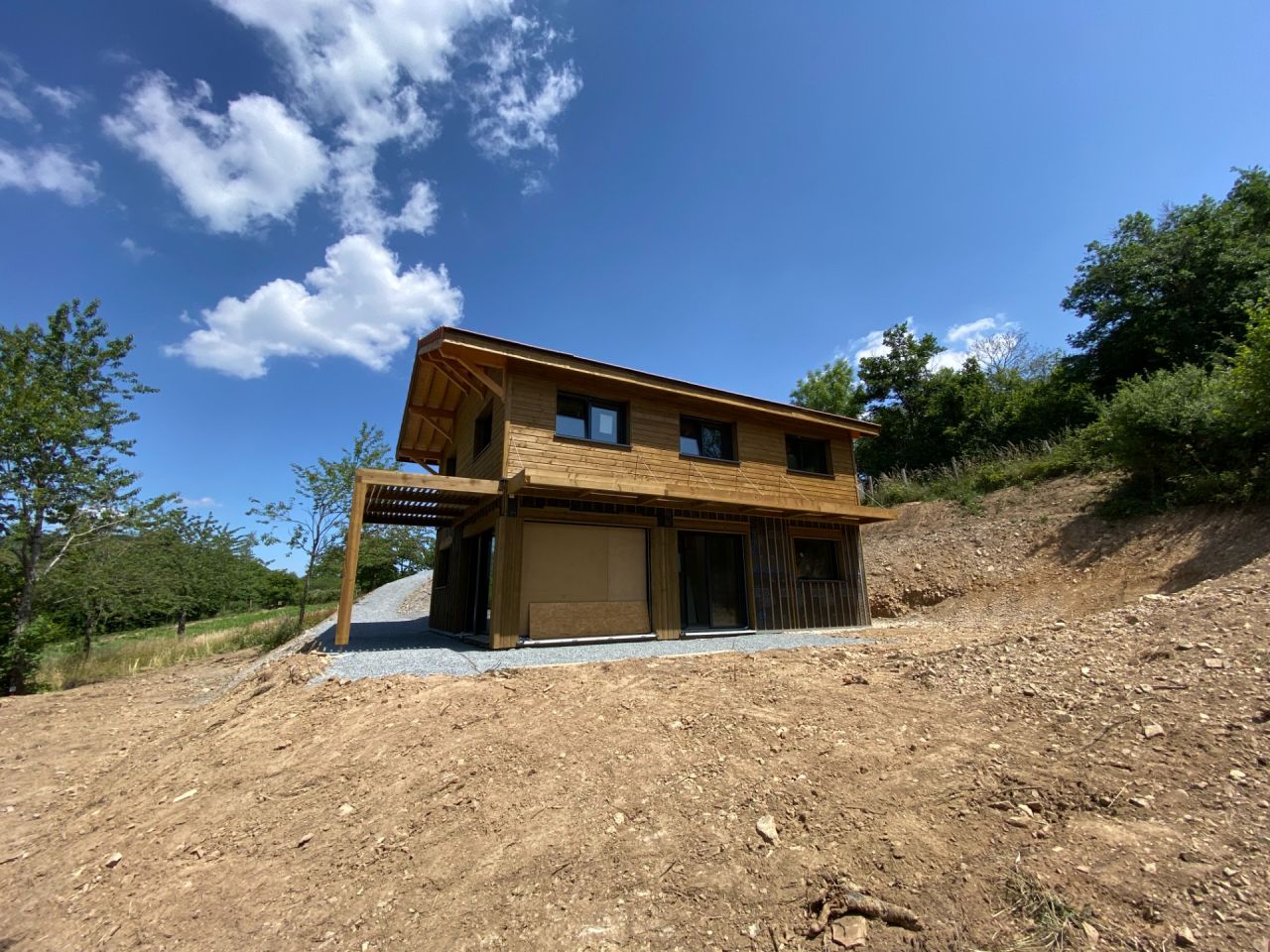 Terrassement terminé !