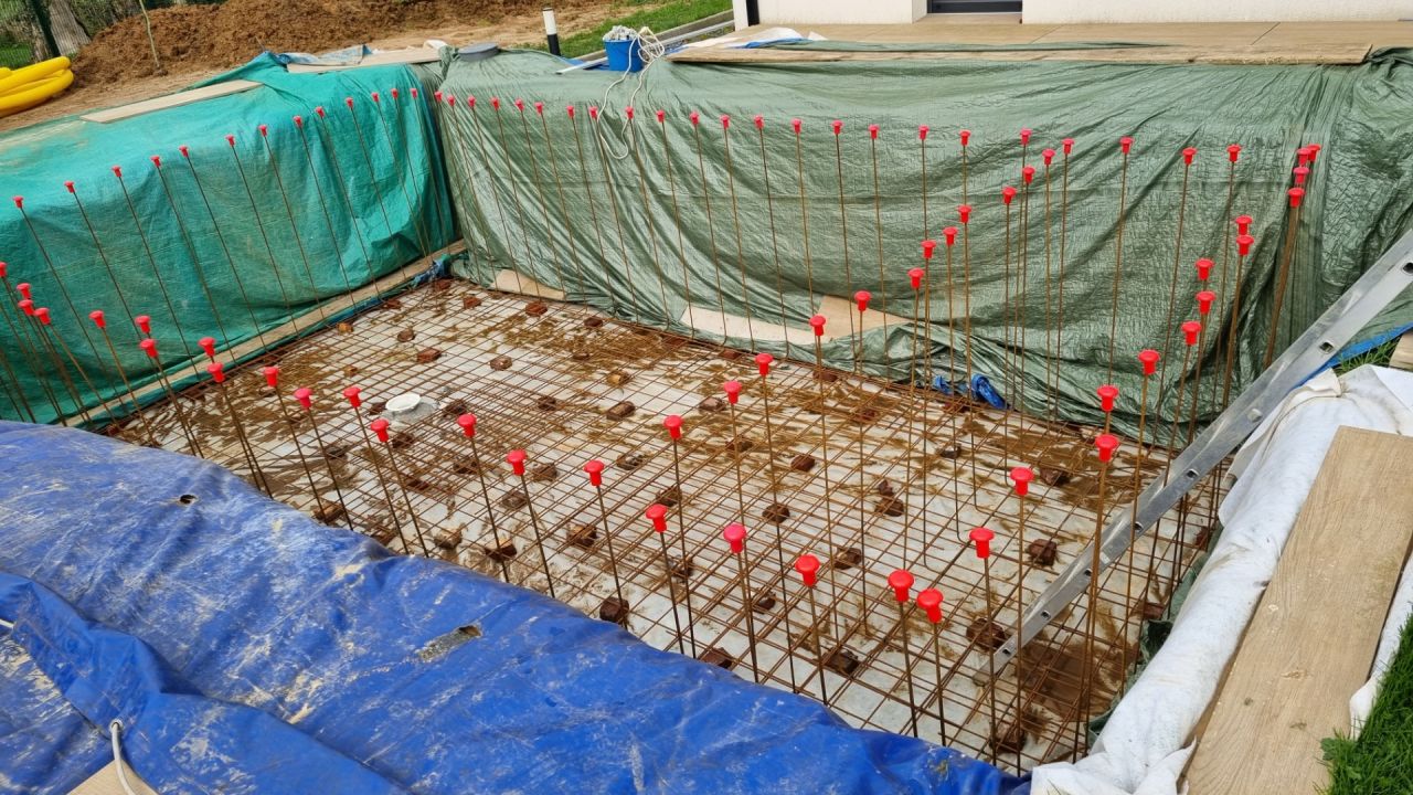 Ferraillage piscine