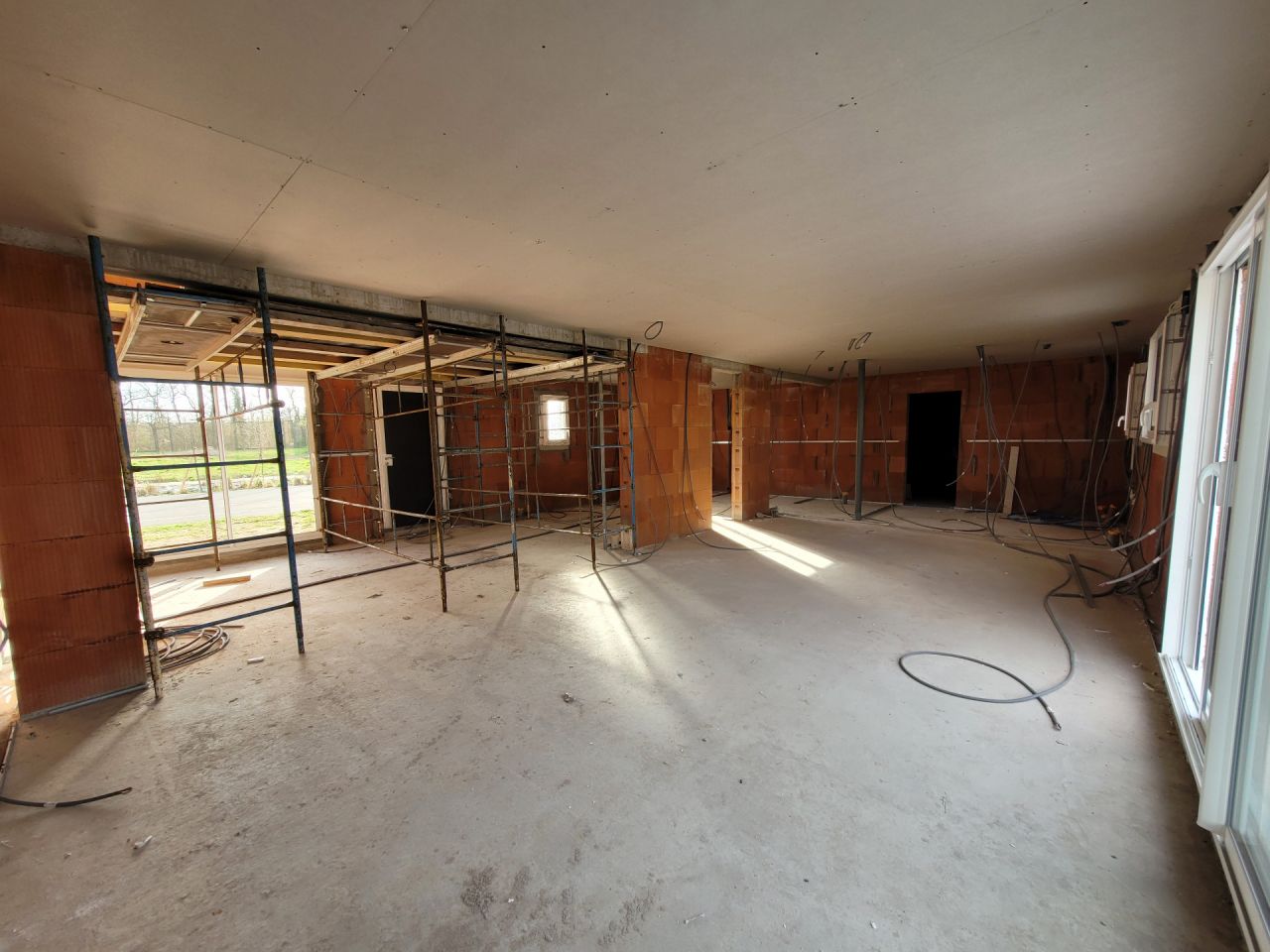 Plafond du rez-de-chaussée