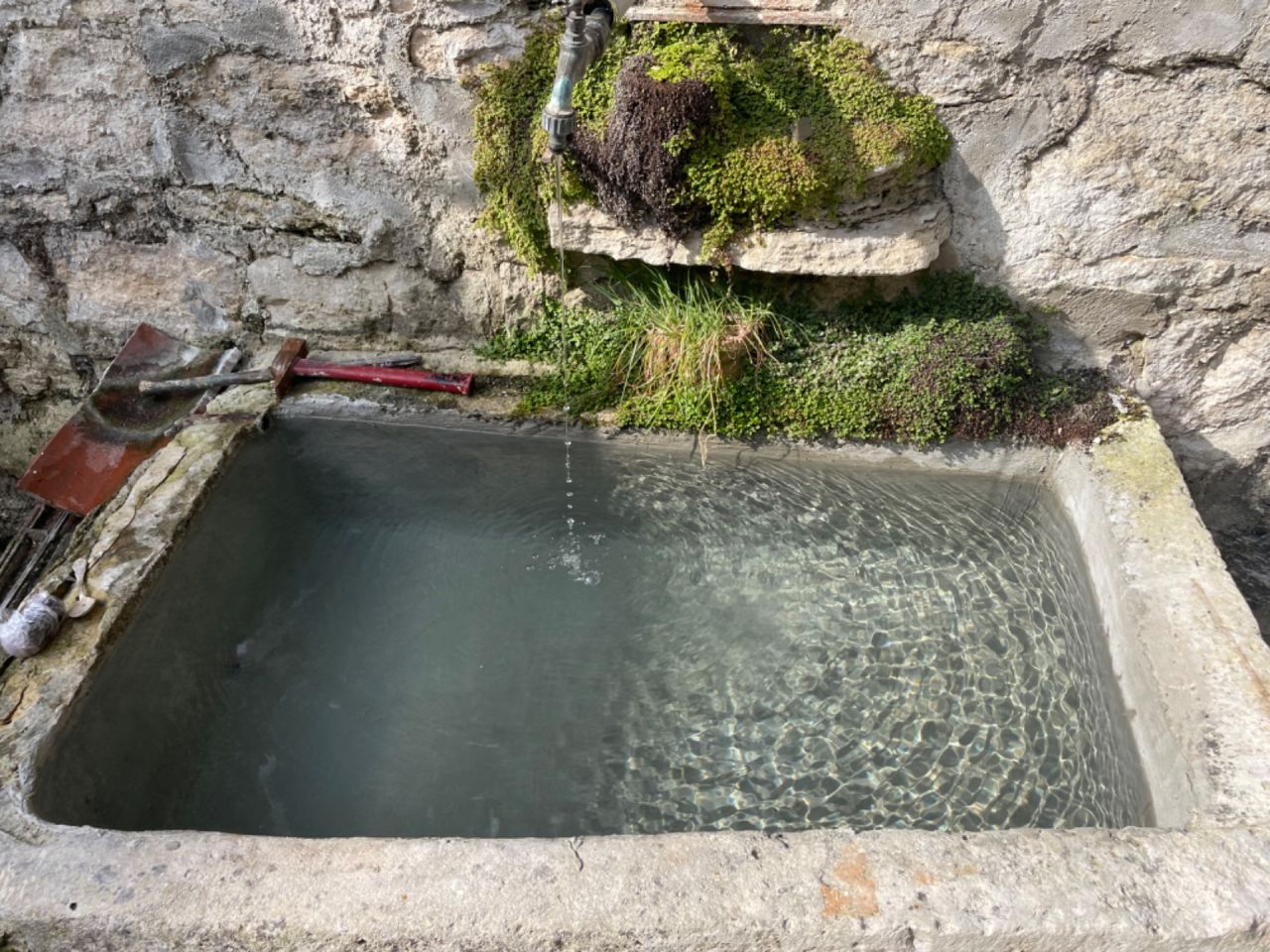 Étanchéité de l?ancien lavoir ok