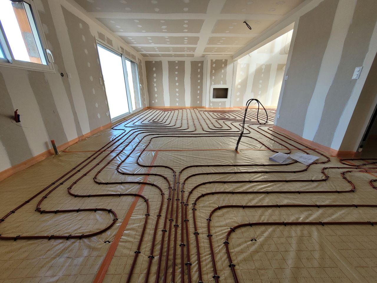 Plancher chauffant