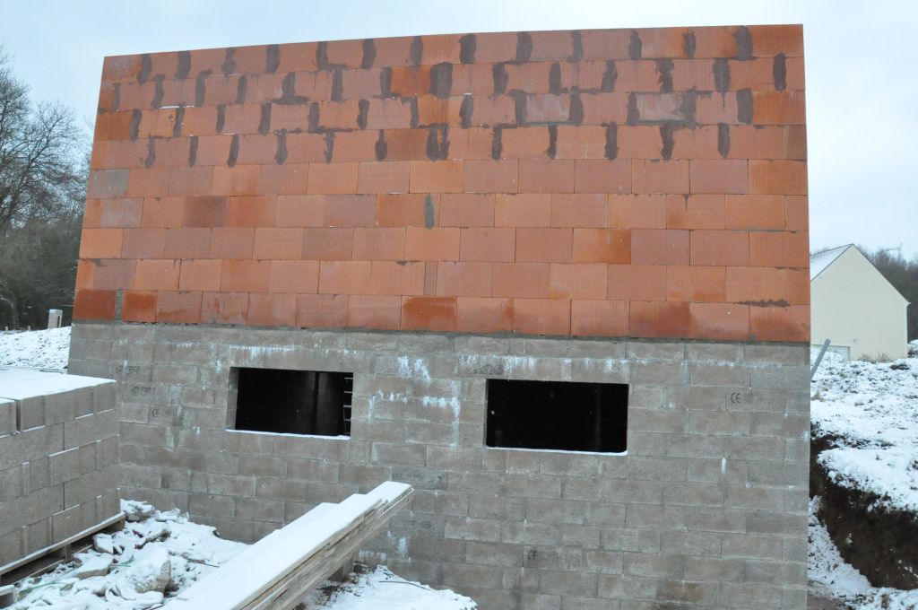 lvation des murs du rez de chausse - Mur Nord