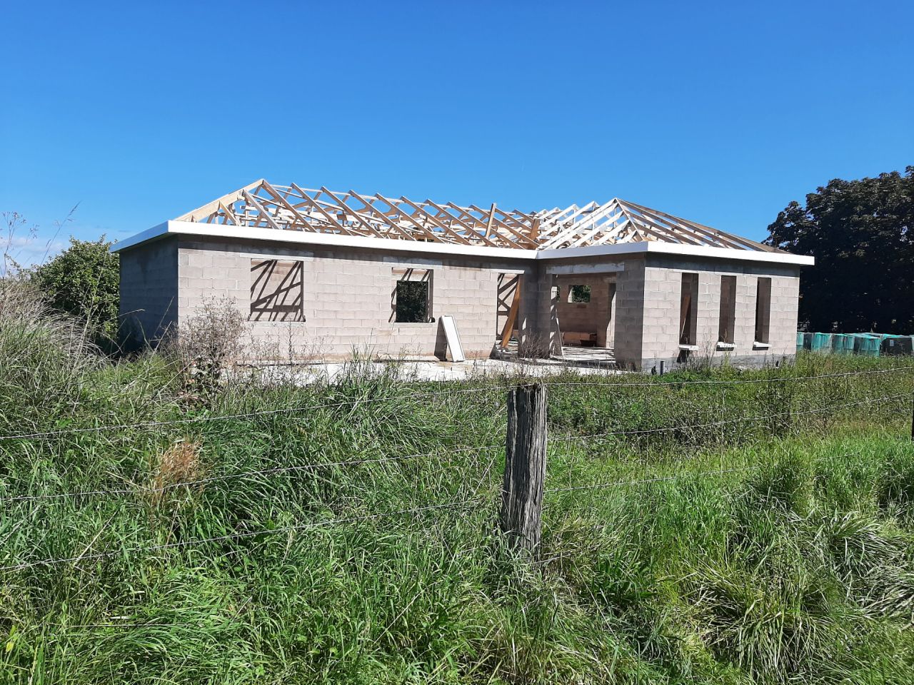 Vue de la façade avant
