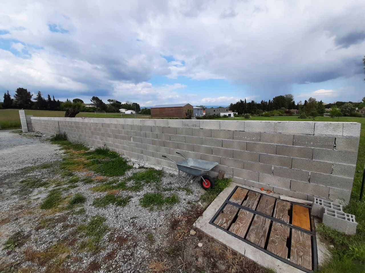 Mur de cloture