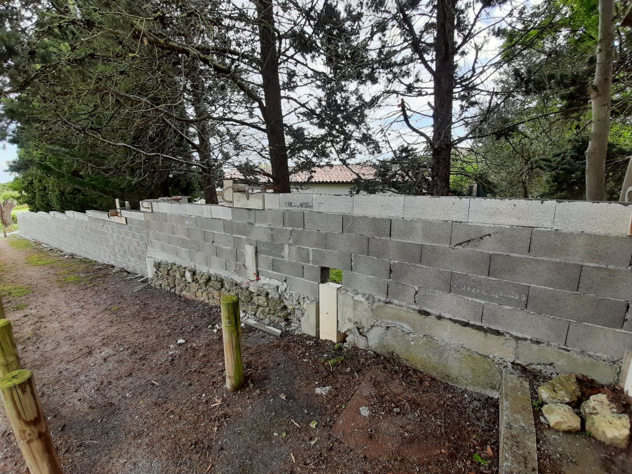 Mur de cloture