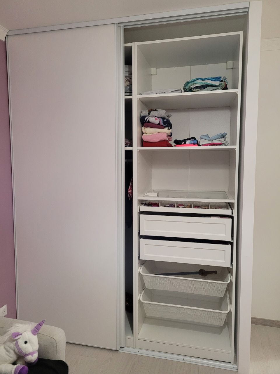 Chambre de la princesse / Portes de placard