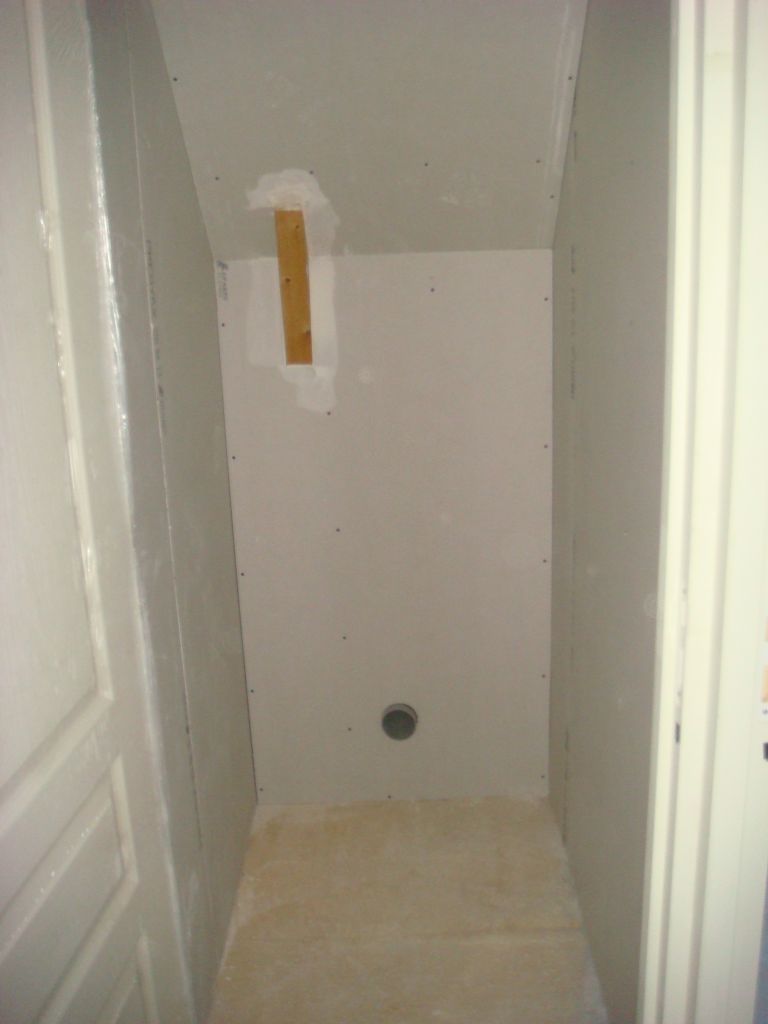 Cloison - WC(étage)
