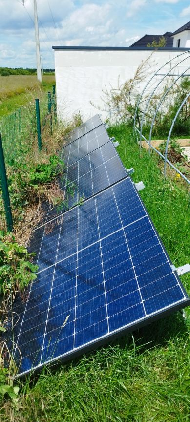 Panneaux photovoltaiques au sol