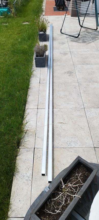 Rails de panneaux solaire