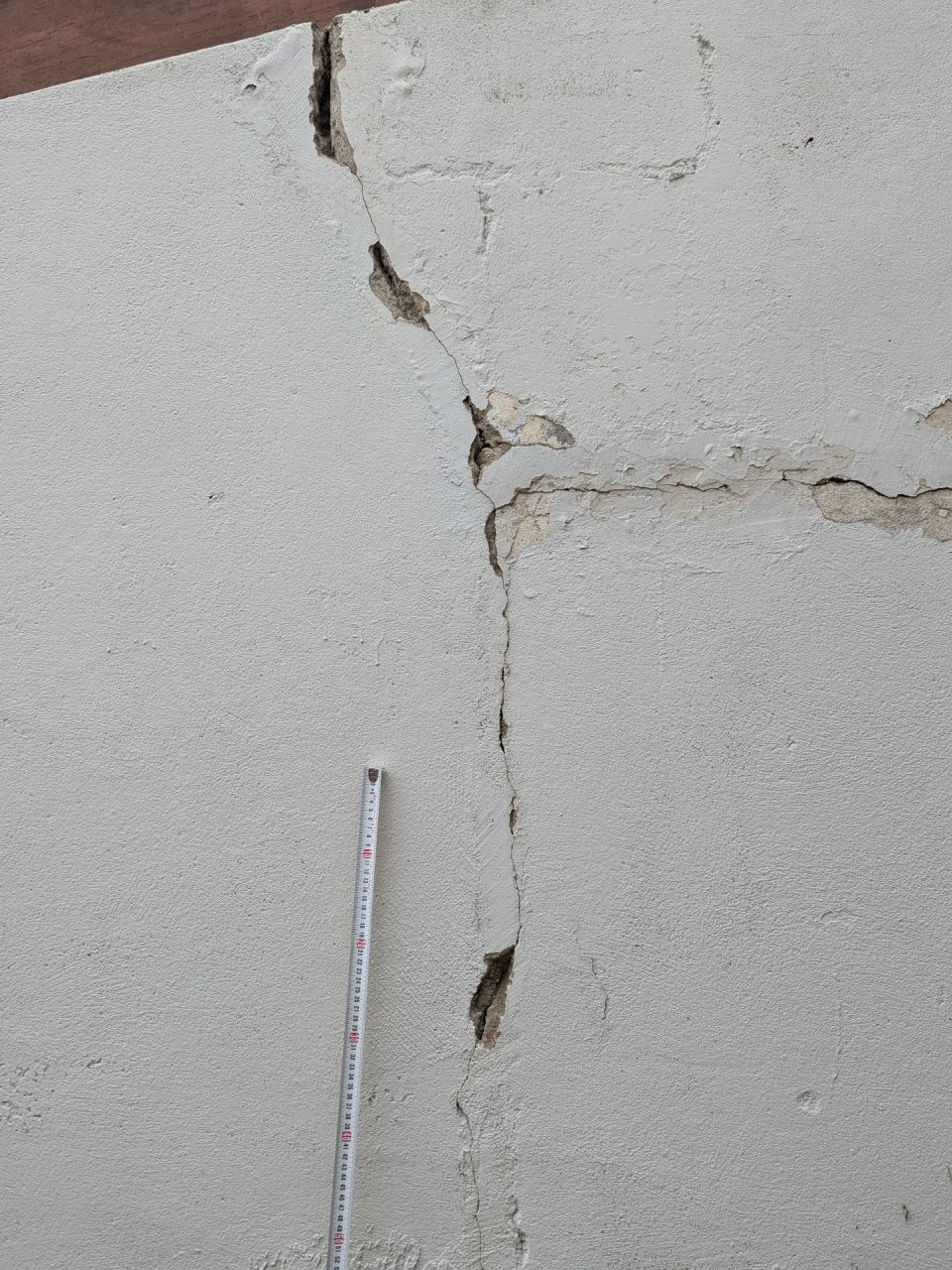 Fissures mur