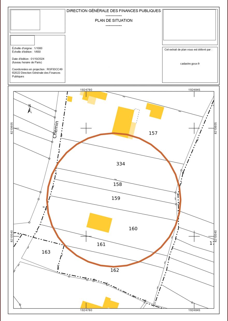 Plan cadastral