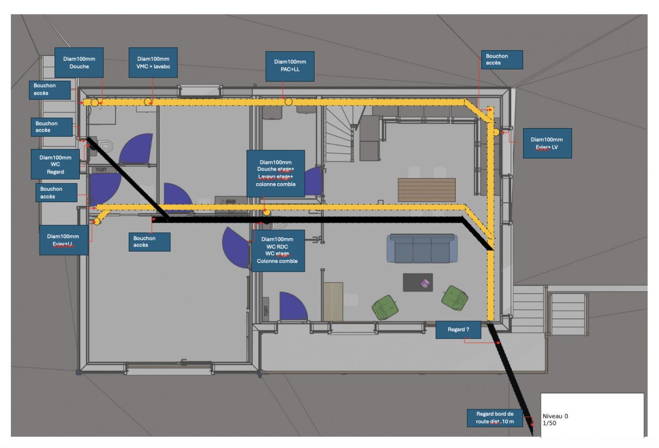 plan evac vide sanitaire