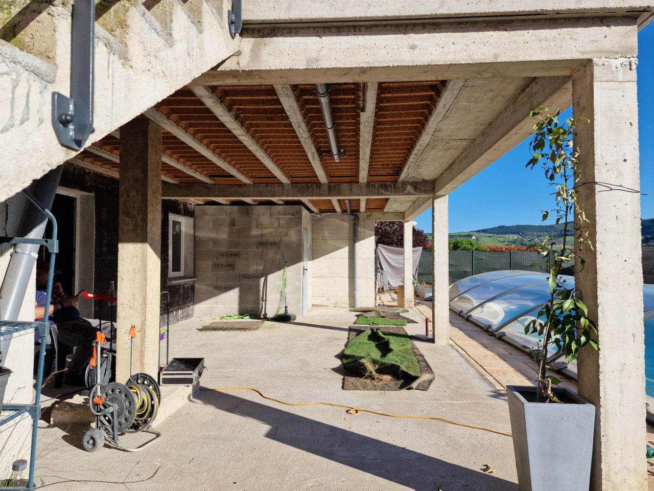 Terrasse exterieure