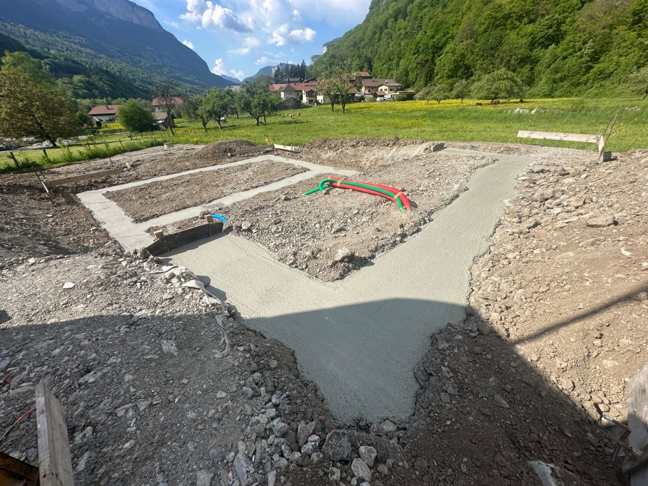 Coulage du gros bton termin