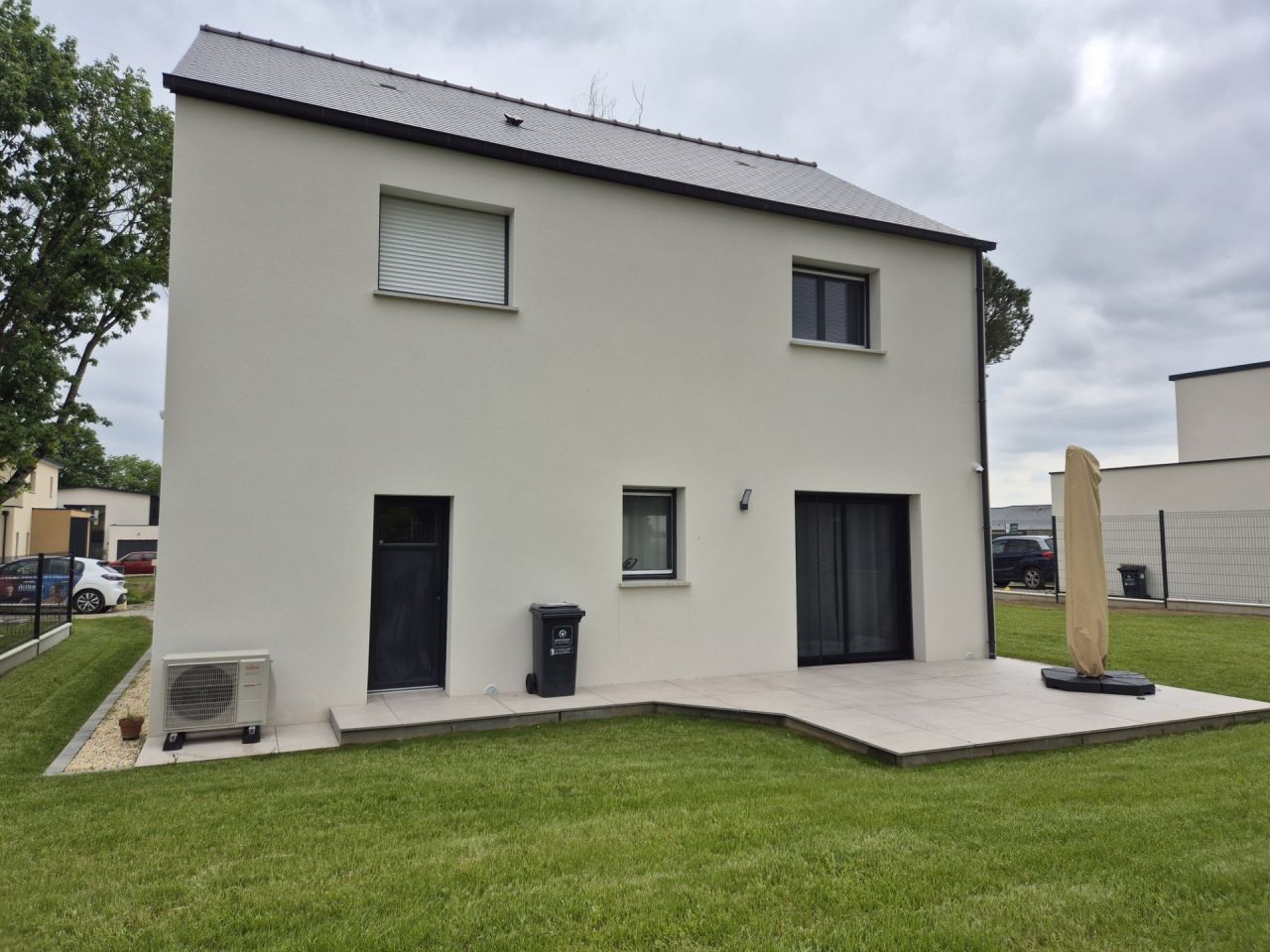 Terrasse en gres cerame