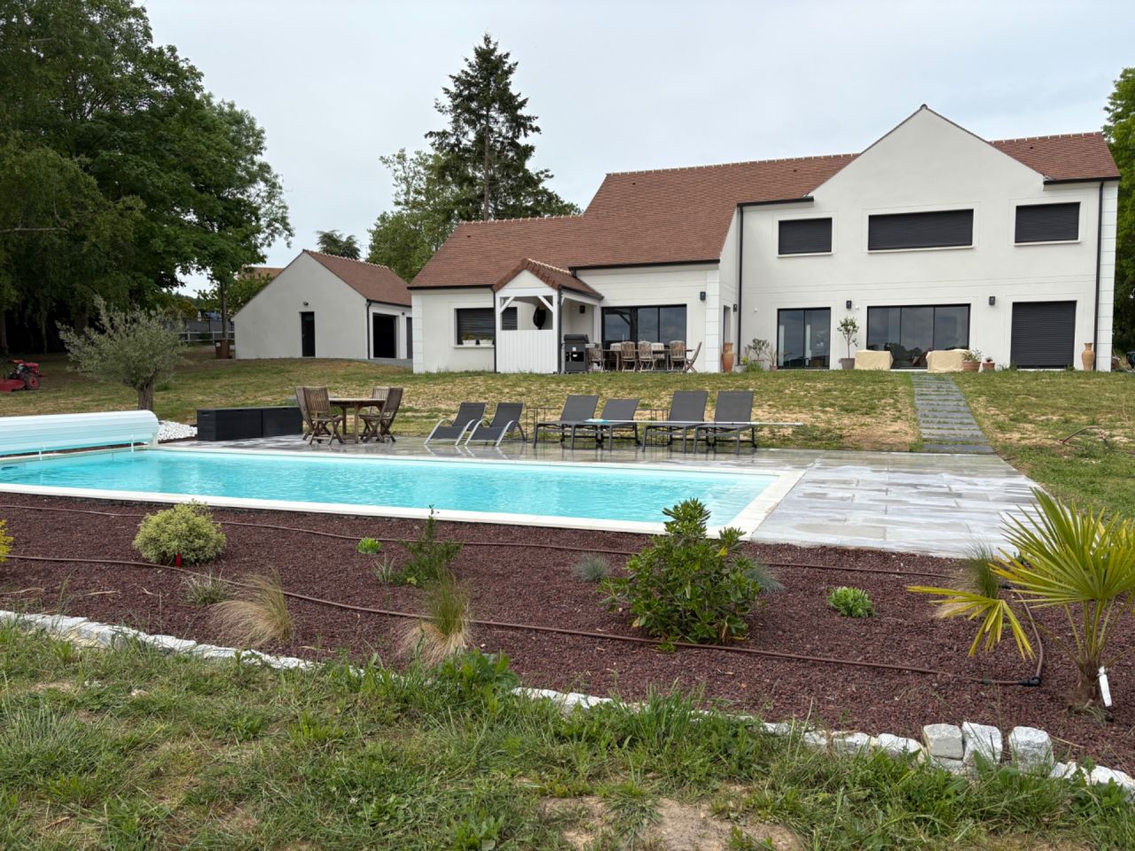 Terrasse piscine