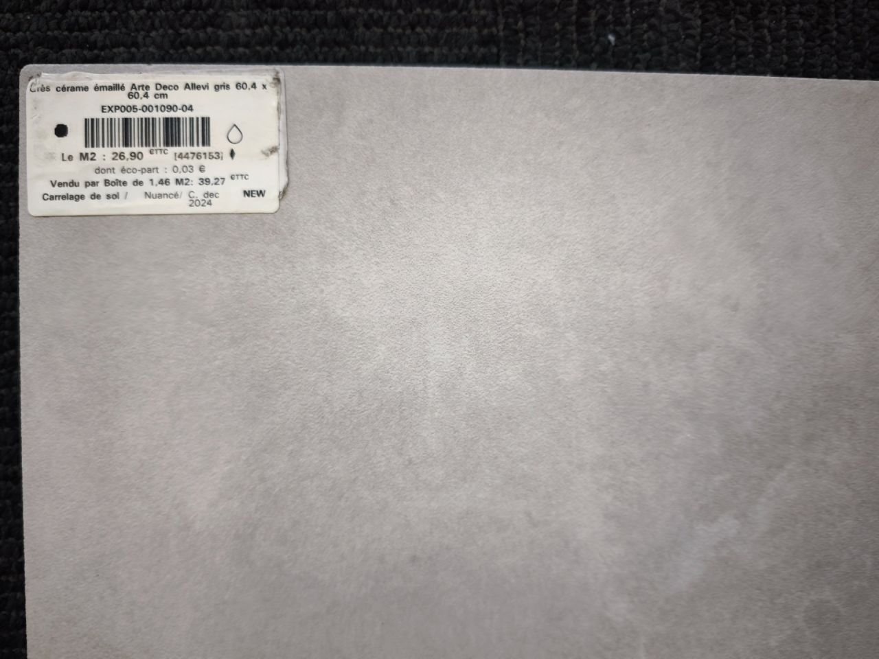 Carrelage gamme ALLEVI